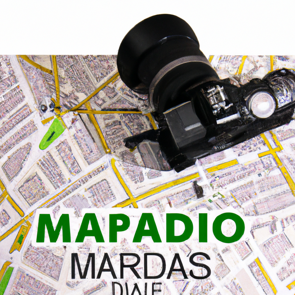 Mapa del estudio en Madrid, ubicación aproximada en Chamberí cerca de Calle de Fuencarral 123