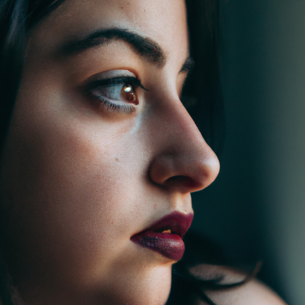 Retrato editorial con luz de ventana y fondo limpio