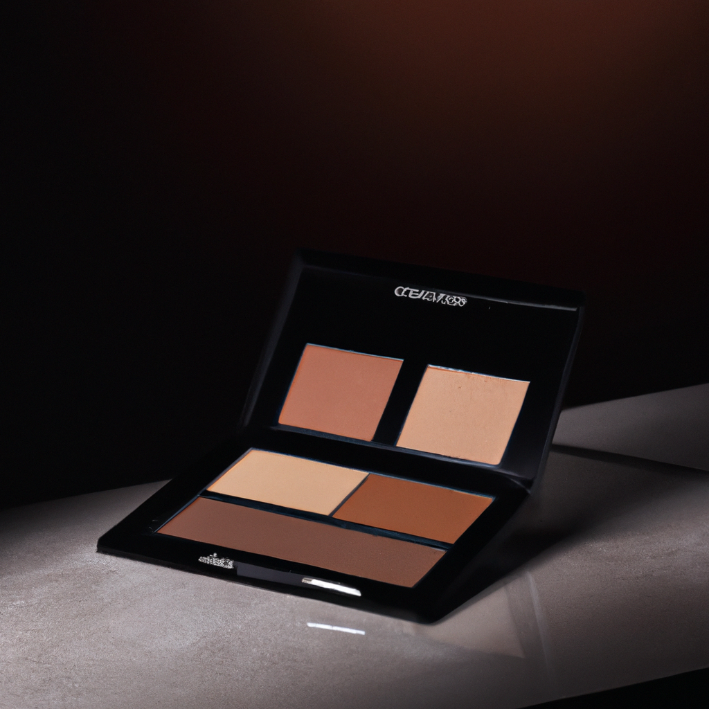 Packshot cosmético con sombras suaves